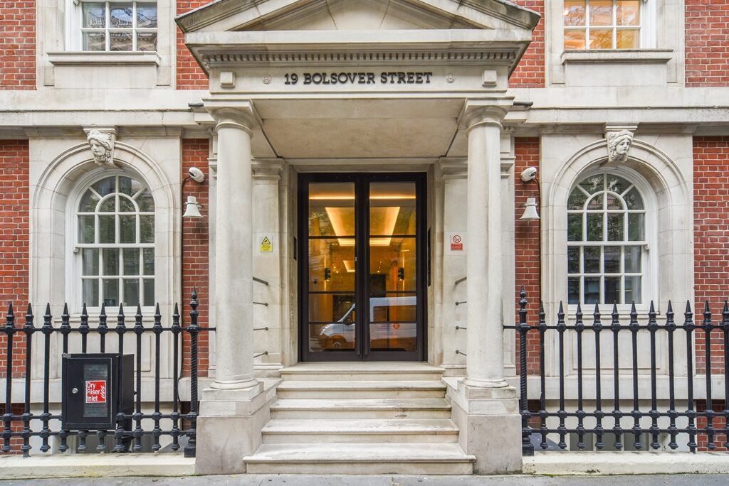 2 bed flat for sale in Bolsover Street, London W1W, £1,950,000