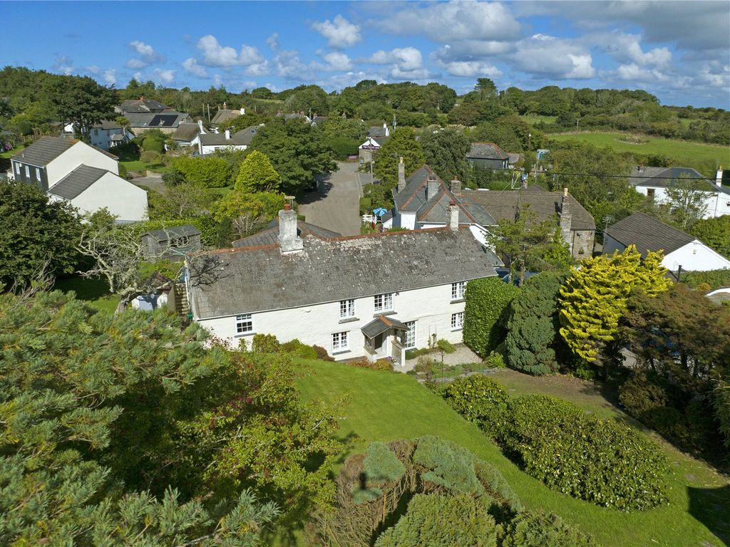 3 bed detached house for sale in Mithian, St. Agnes, Cornwall TR5, £885,000