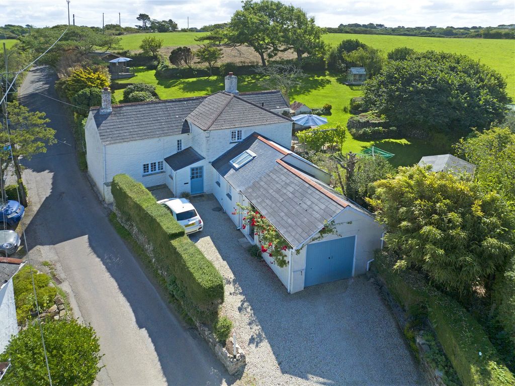 3 bed detached house for sale in Mithian, St. Agnes, Cornwall TR5, £885,000