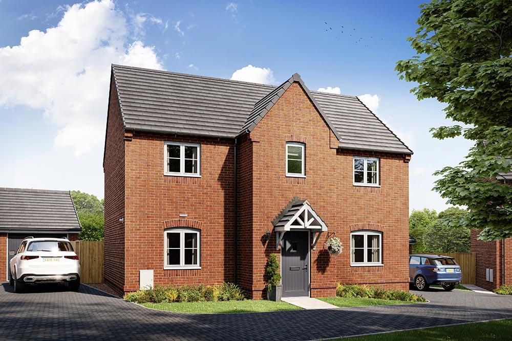 New home, 4 bed detached house for sale in Pickford Green Lane, Allesley, Coventry CV5, £460,000