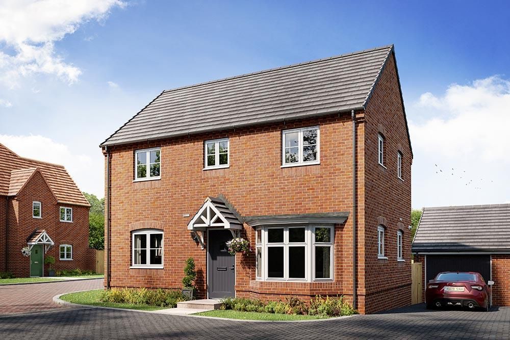 New home, 3 bed detached house for sale in Pickford Green Lane, Allesley, Coventry CV5, £360,000