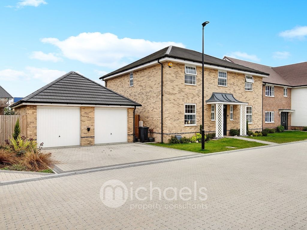 5 bed detached house for sale in Norfolk Grove, Elmstead, Colchester CO7, £650,000