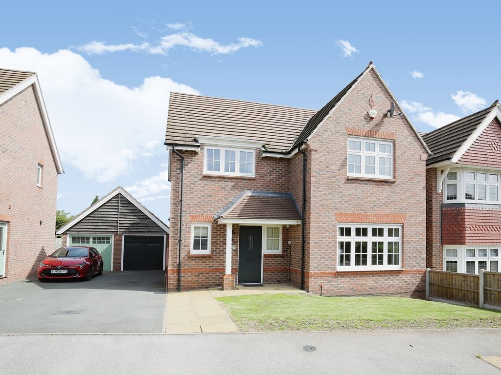 4 bed detached house for sale in Panama Drive, Atherstone CV9, £369,950