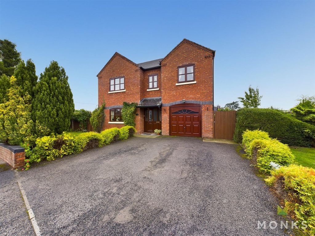 4 bed detached house for sale in Cadney Lane, Bettisfield, Whitchurch SY13, £420,000