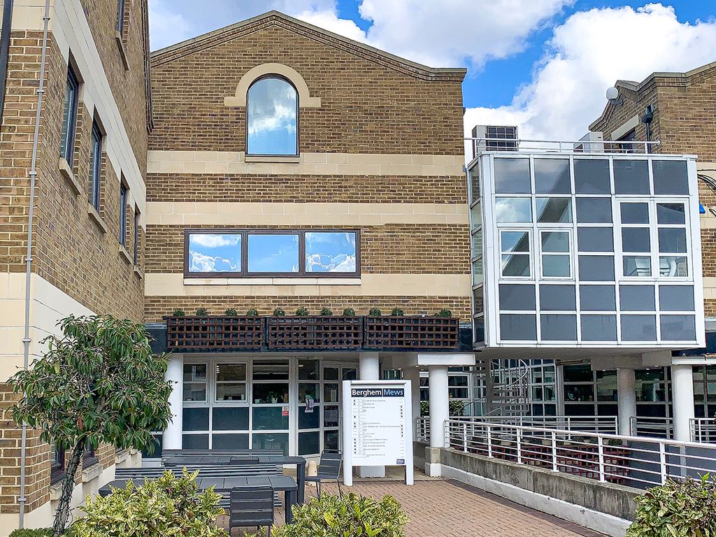 Office to let in Berghem Mews, Blythe Road, Brook Green, Hammersmith W14, £19,915 pa