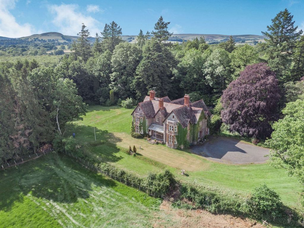 6 bed detached house for sale in Llanfihangel Brynpabuan, Builth Wells, Powys LD2, £1,250,000