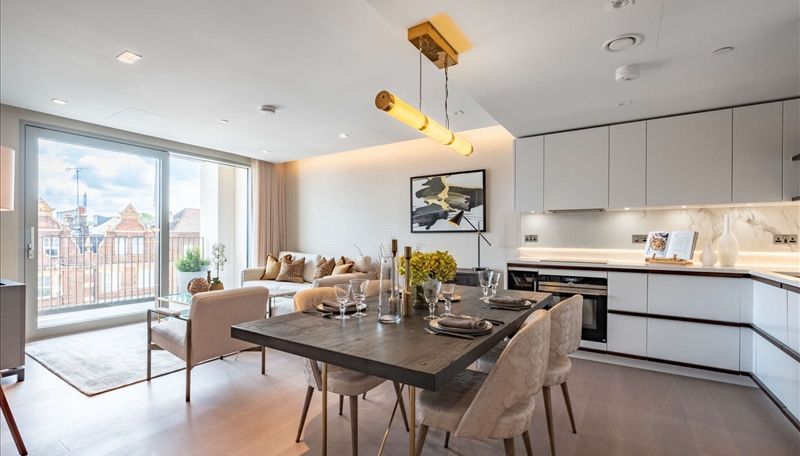 New home, 1 bed flat for sale in Garrett Mansions, West End Gate, London W2, £995,000