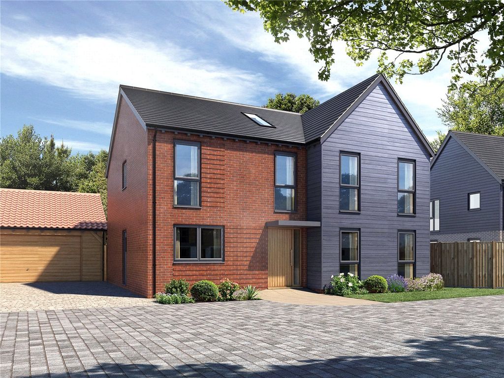 New home, 4 bed detached house for sale in Plot 29, Kingscroft, Little Melton, Norwich NR9, £625,000