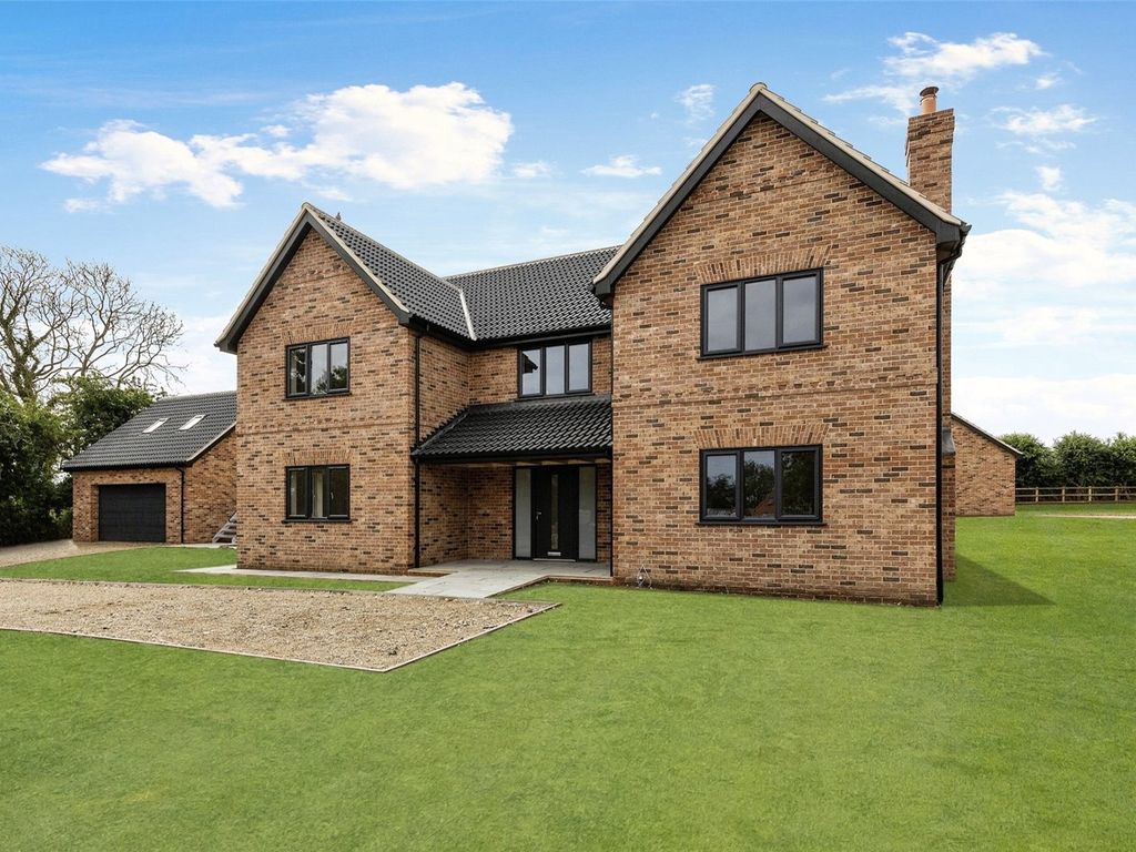 New home, 4 bed detached house for sale in Highview Close, Plot 3, Cook Road, Holme Hale, Norfolk IP25, £875,000