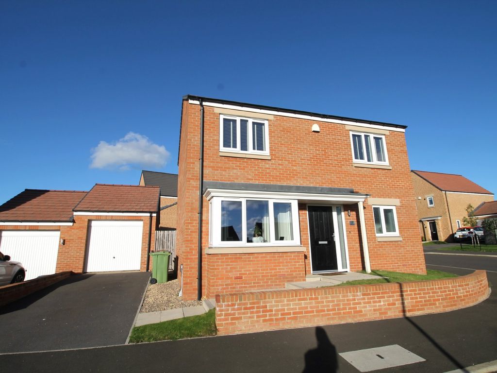 New home, 3 bed detached house for sale in Barley Close, Houghton Le Spring, Tyne And Wear DH4, £220,000