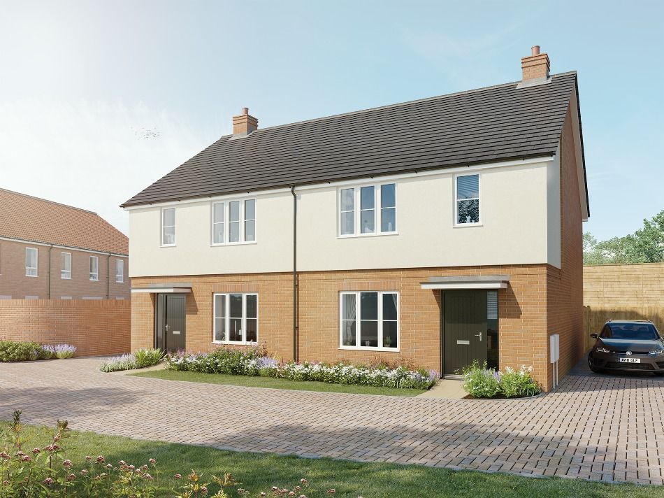3 bed semi-detached house for sale in Snapdragon Close, Attleborough NR17, £84,375
