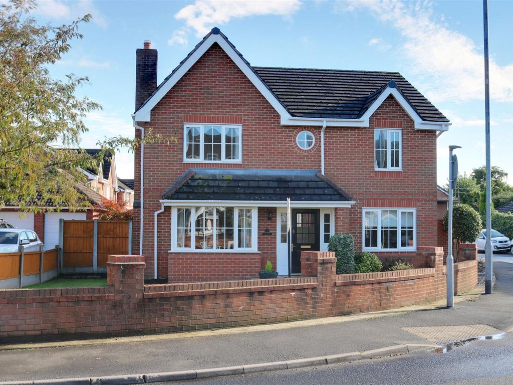 4 bed detached house for sale in Poppyfields, Alsager, Stoke-On-Trent ST7, £377,000
