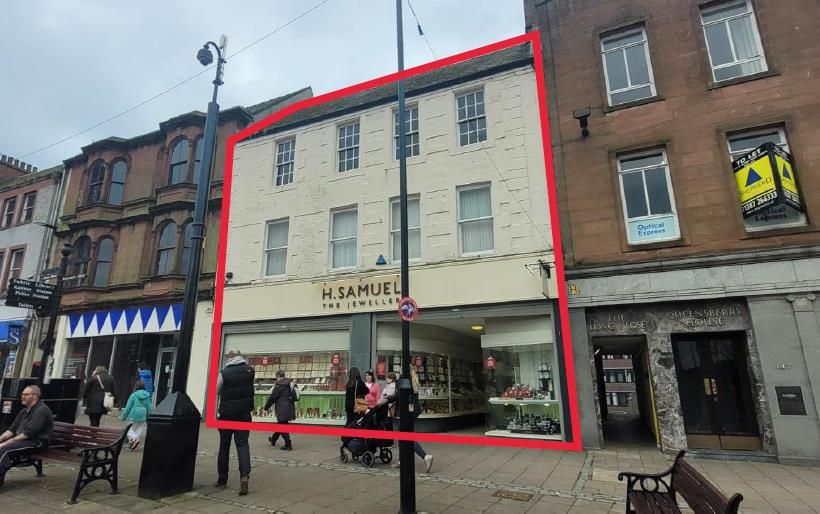Retail premises to let in 141-143 High Street, Dumfries, Dumfries And Galloway DG1, Non quoting