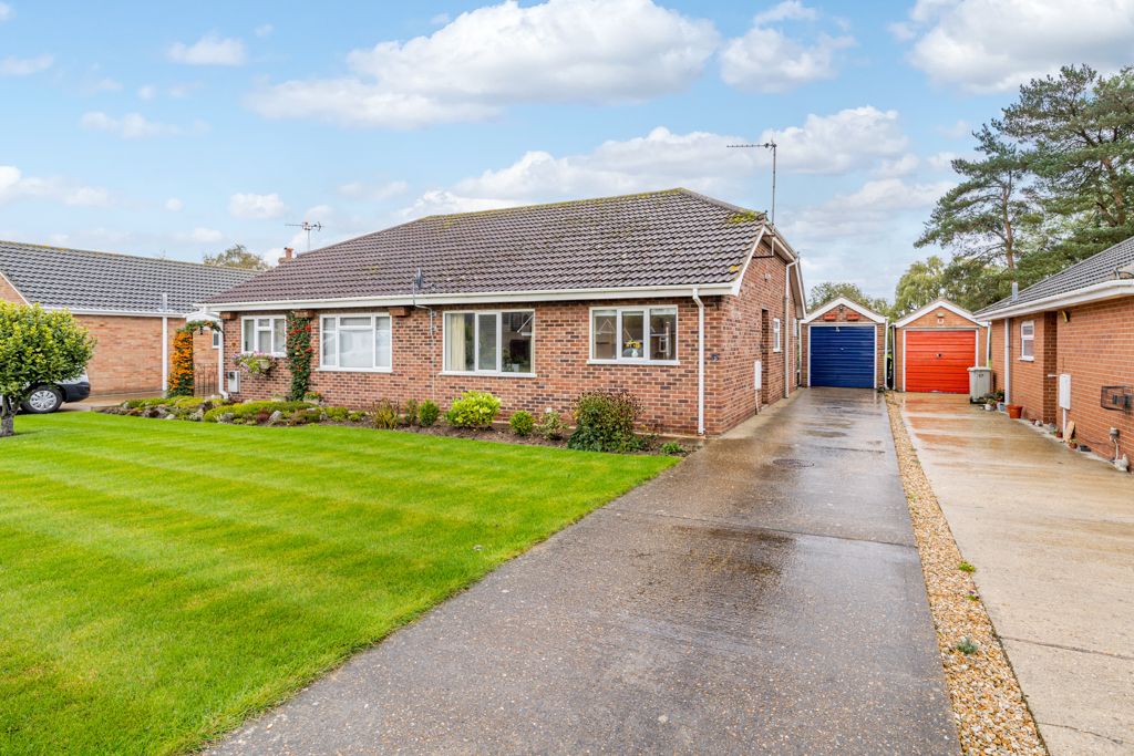 2 bed semi-detached bungalow for sale in Holmes Road, Stickney, Boston, Lincs PE22, £139,950