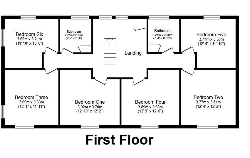 6 bed semi-detached house for sale in Bamburgh House, Adderstone, Belford, Northumberland NE70, £495,000