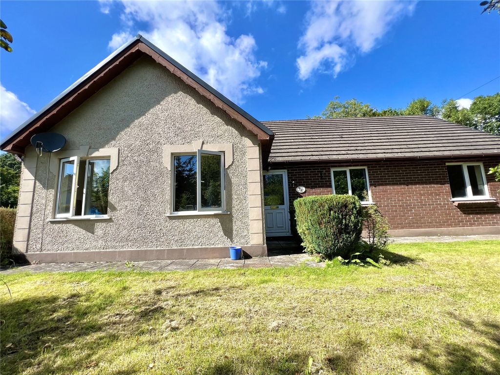 4 bed bungalow for sale in Pentrecagal, Newcastle Emlyn, Carmarthenshire SA38, £349,950