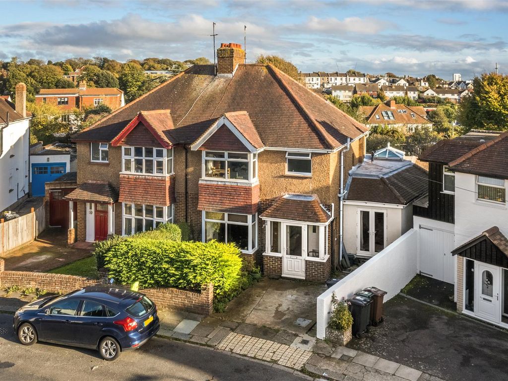 4 bed semi-detached house for sale in Orchard Gardens, Hove BN3, £800,000
