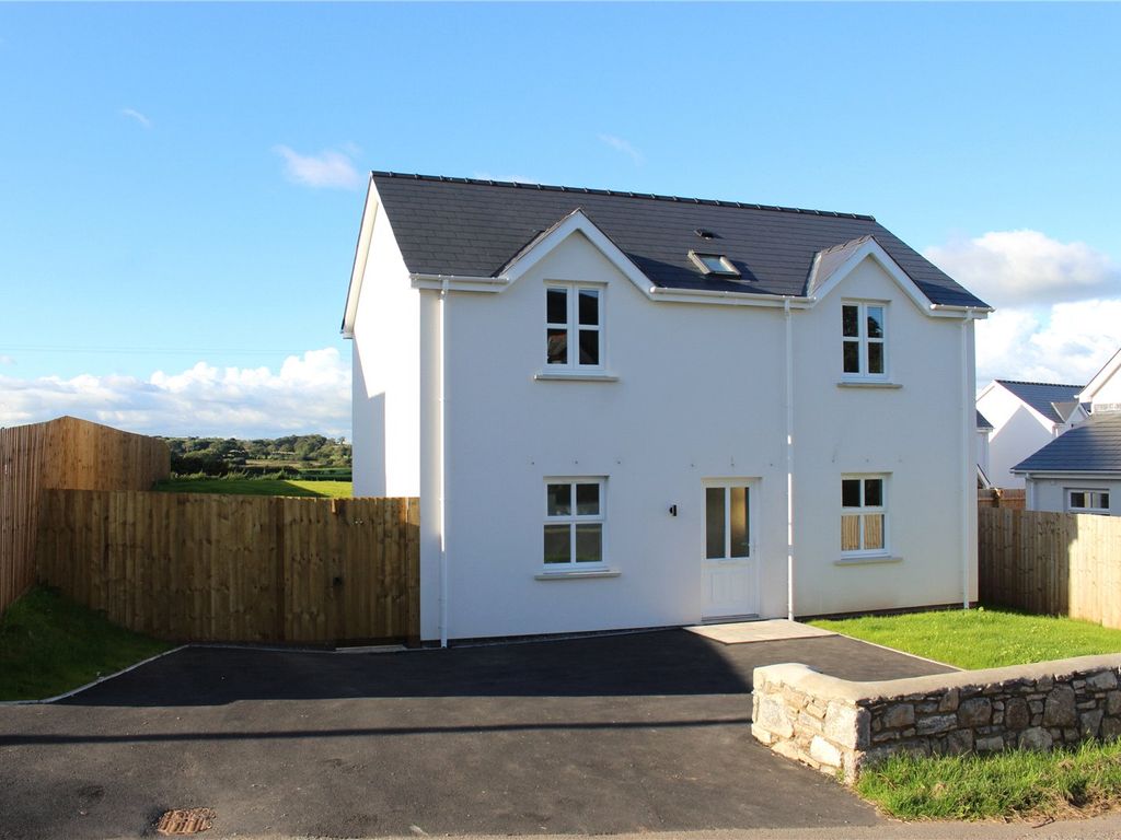 New home, 4 bed detached house for sale in Upper Nash, Lamphey, Pembroke, Pembrokeshire SA71, £325,000