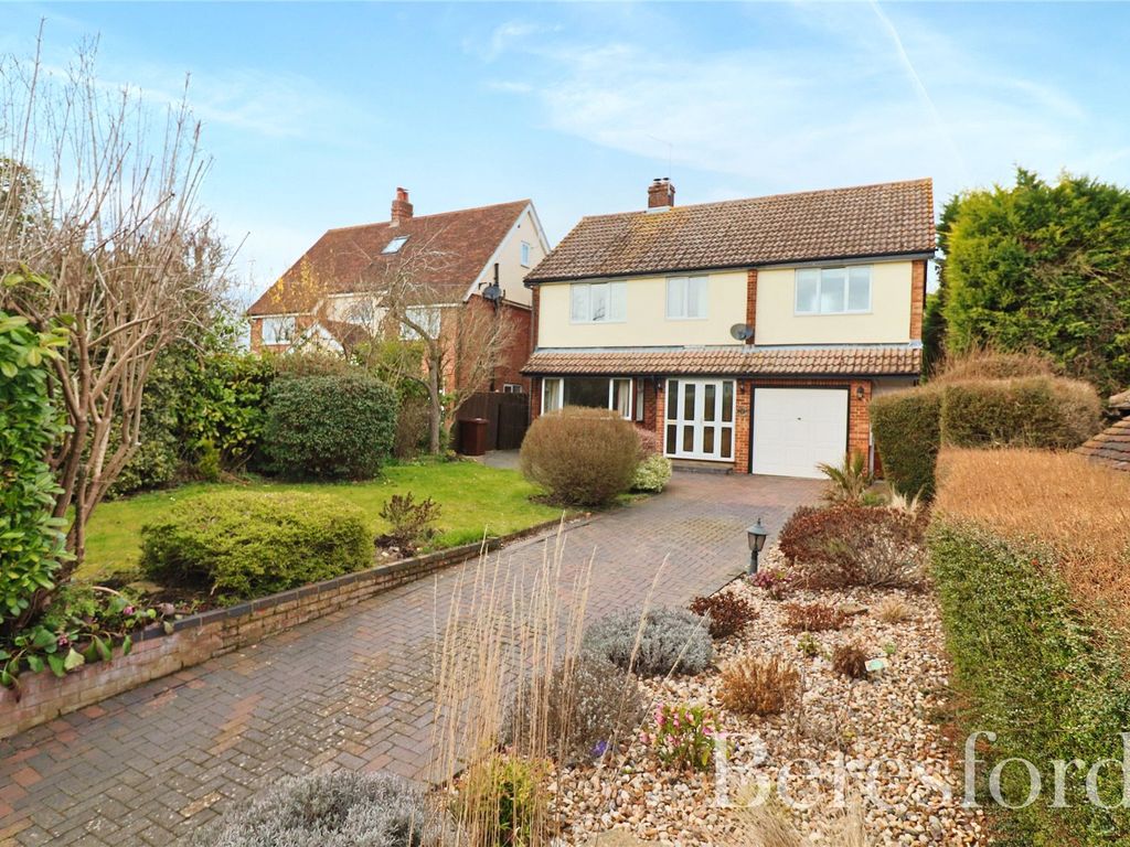 4 bed detached house for sale in Tye Green, Good Easter CM1, £600,000