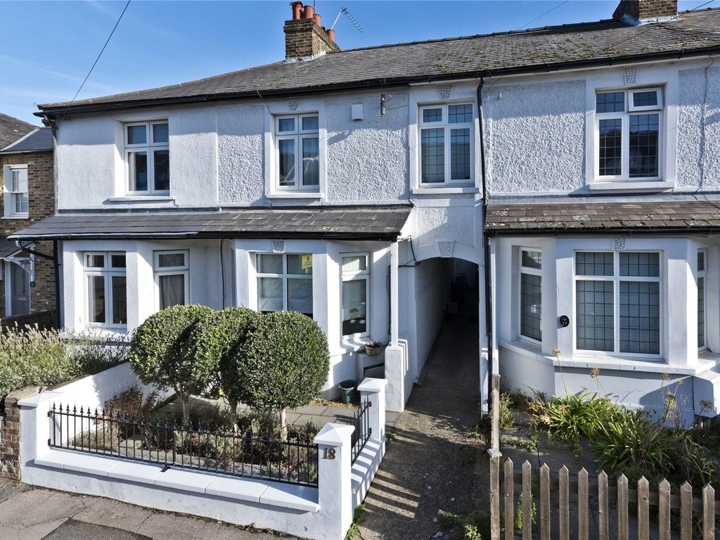 3 bed terraced house for sale in Westfield Road, Surbiton KT6, £800,000