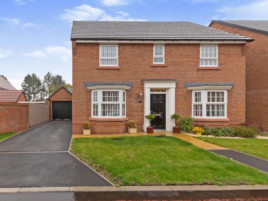 4 bed detached house for sale in Duncan Road, Alsager, Stoke-On-Trent ST7, £450,000