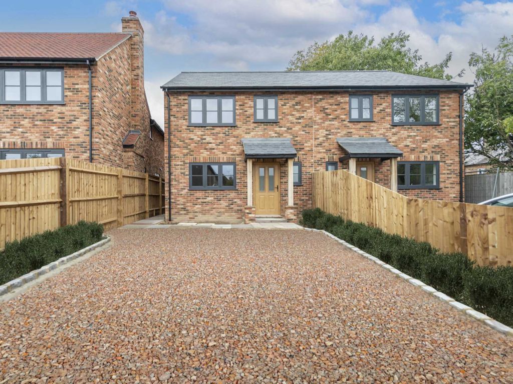 New home, 3 bed semi-detached house for sale in Horton Road, Slapton, Leighton Buzzard LU7, £450,000