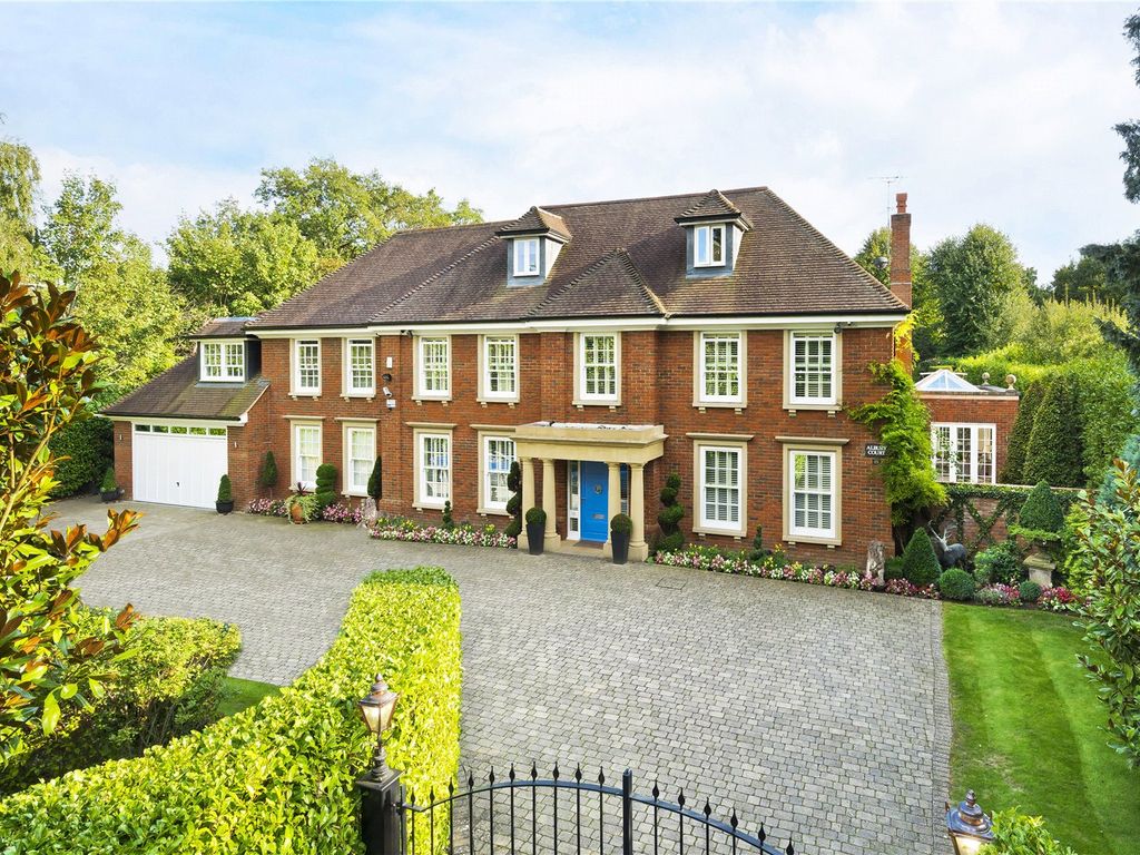 7 bed detached house for sale in Albury Road, Burwood Park, Walton On Thames KT12, £5,250,000