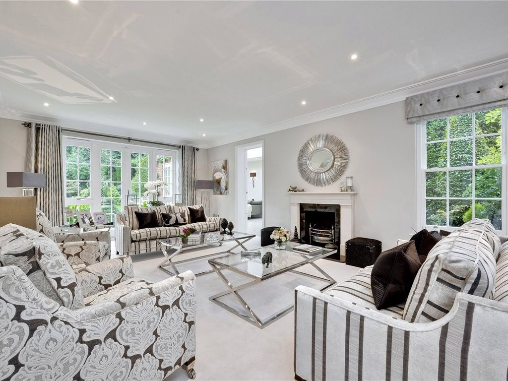 7 bed detached house for sale in Albury Road, Burwood Park, Walton On Thames KT12, £5,250,000