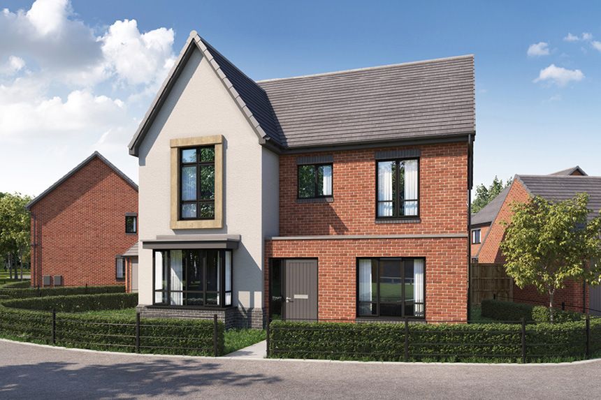 New home, 4 bed detached house for sale in "Bourton" at Barrow Gurney, Bristol BS48, £789,995