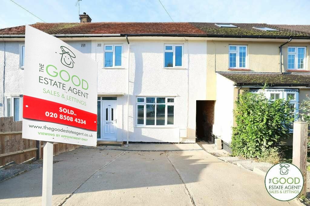 3 bed terraced house for sale in Colson Road, Loughton IG10, £400,000