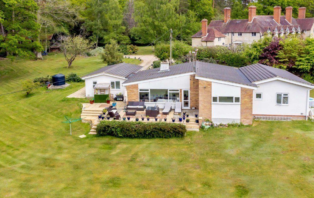 5 bed bungalow for sale in Brimpton Road, Baughurst, Hampshire RG26, £975,000