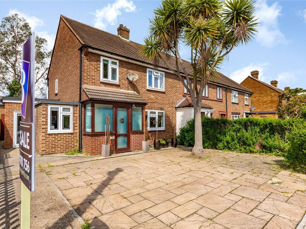4 bed semi-detached house for sale in Ambleside Avenue, Hornchurch RM12, £450,000