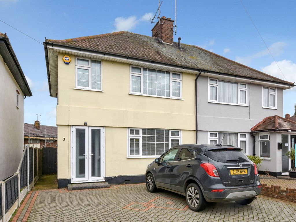 3 bed semi-detached house for sale in Armagh Road, Shoeburyness, Essex SS3, £350,000