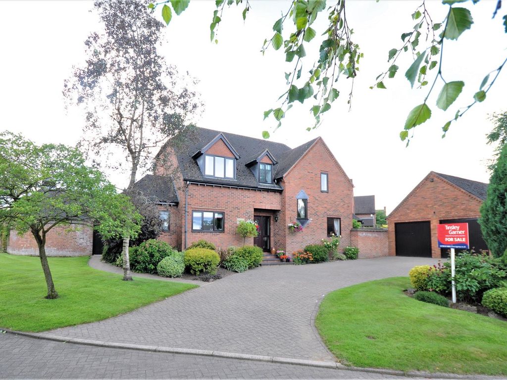 4 bed detached house for sale in Barnes Croft, Hilderstone, Nr Stone ST15, £670,000