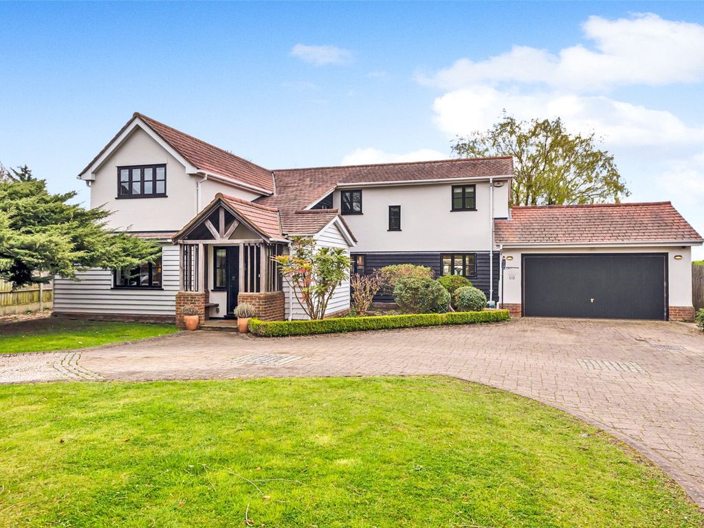 4 bed detached house for sale in Nine Ashes Road, Nine Ashes CM4, £1,400,000