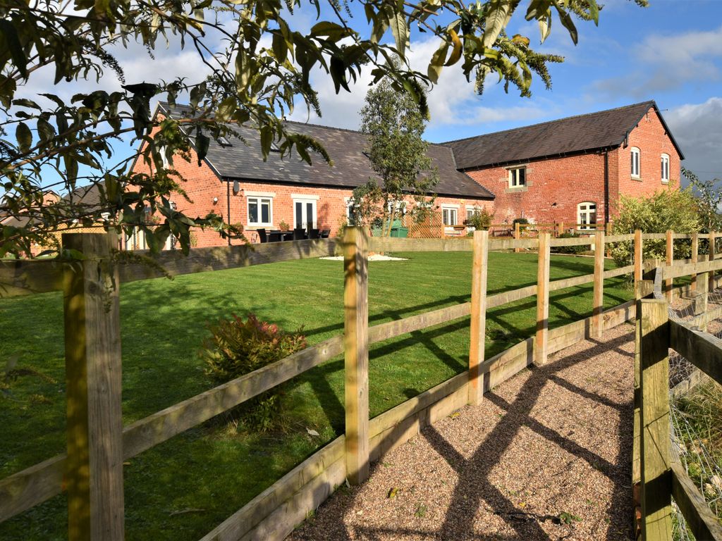 3 bed barn conversion for sale in Adderley Hall Barns, Adderley, Market Drayton TF9, £425,000