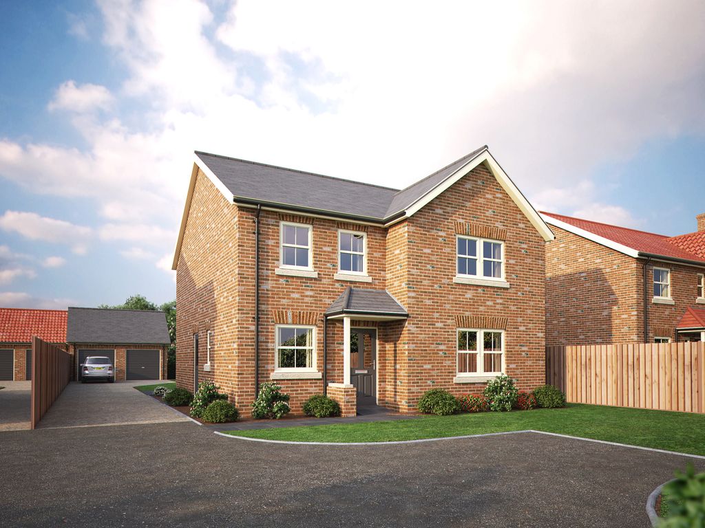 New home, 4 bed detached house for sale in The Green, Raskelf, York YO61, £675,000