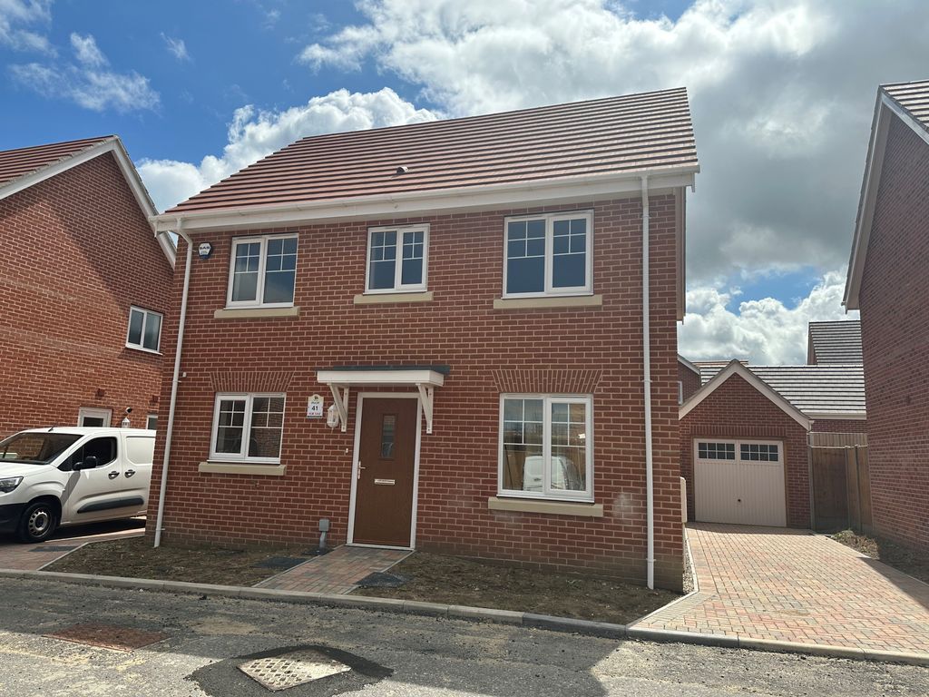 New home, 4 bed detached house for sale in Plot 41, Claydon Park, Off Beccles Road, Gorleston NR31, £335,000