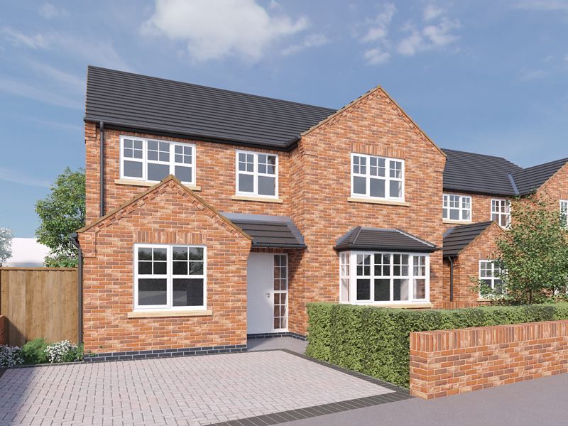 4 bed detached house for sale in Plot 2, North Street, West Butterwick DN17, £395,000