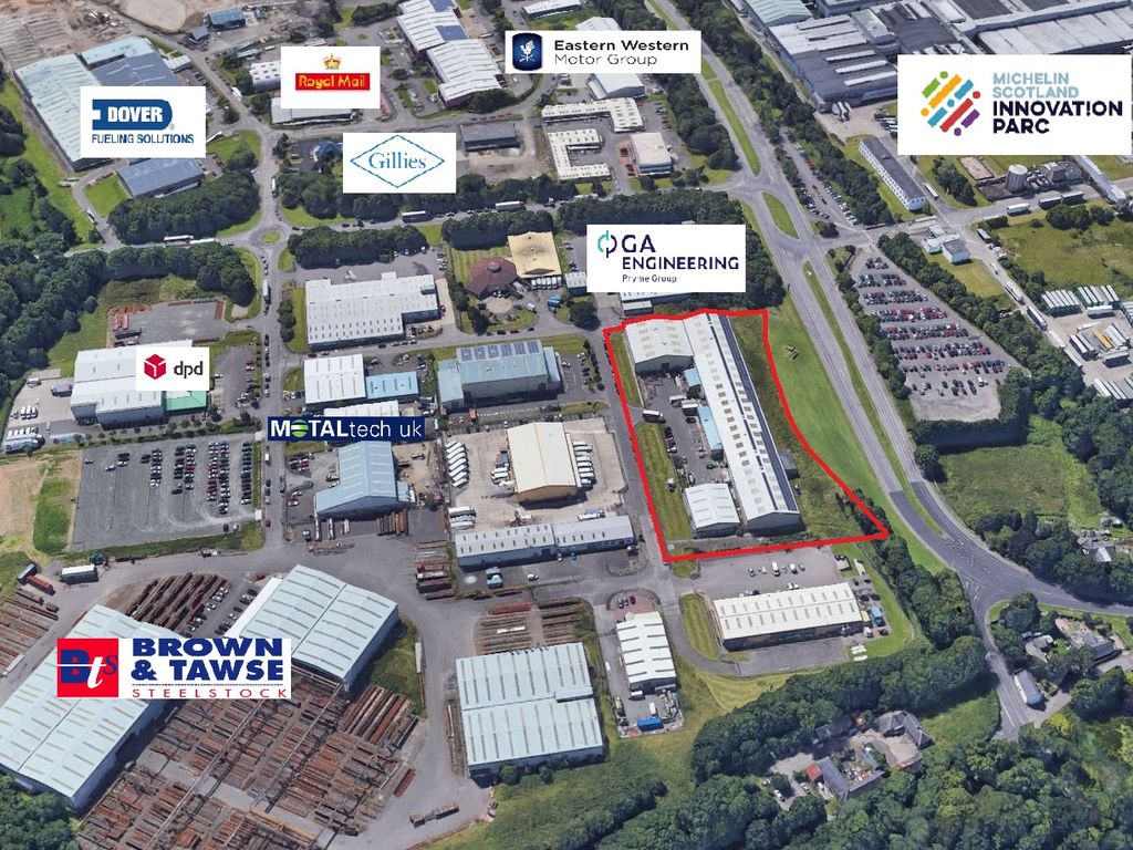 Industrial to let in Fowler Road, West Pitkerro Industrial Estate, Dundee DD5, £351,918 pa