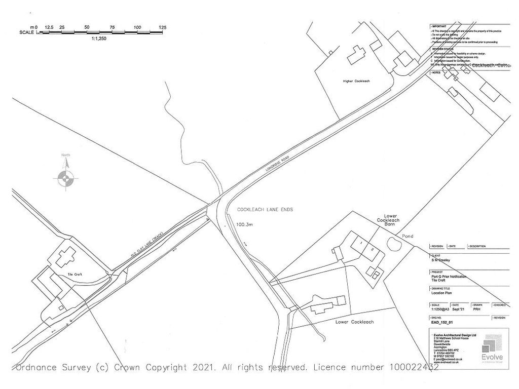Land for sale in Tile Croft, Chipping Road, Thornley PR3, £375,000
