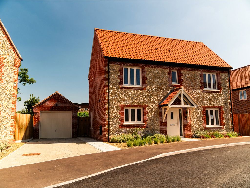 New home, Detached house for sale in Plot 4 The Gathering, Wretham Road, Great Hockham, Thetford IP24, £365,000