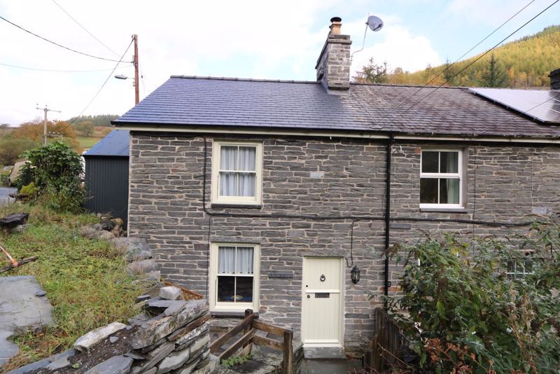 2 bed terraced house for sale in Glanynant, Upper Corris, Machynlleth SY20, £159,000