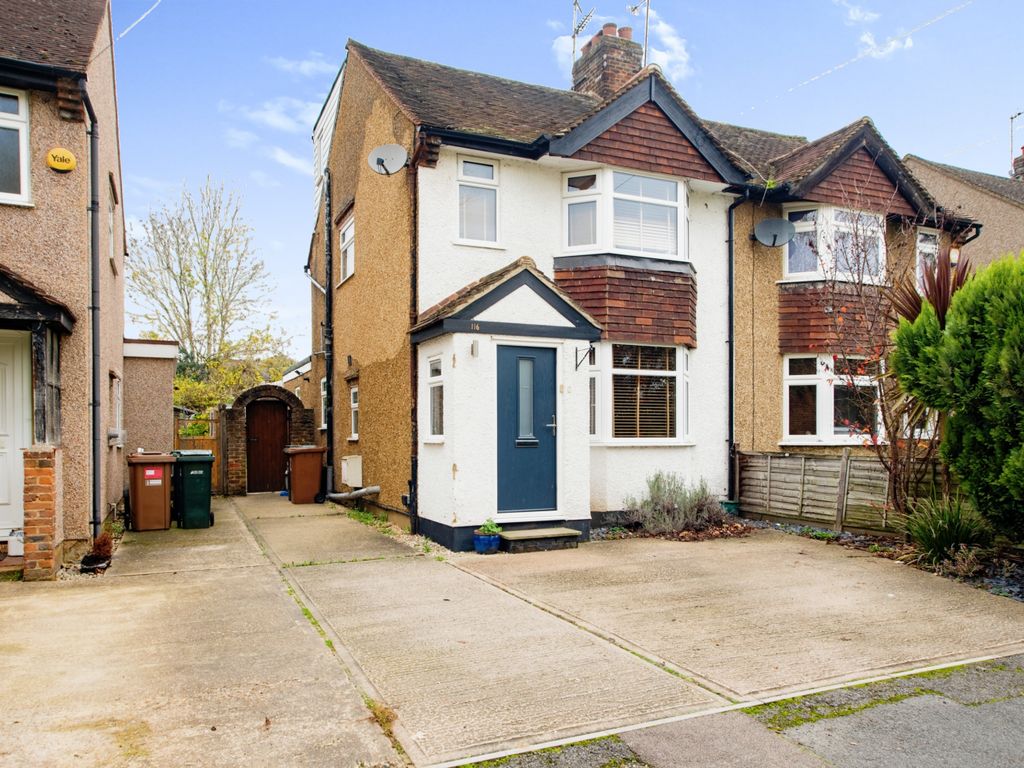 3 bed semi-detached house for sale in Denham Way, Rickmansworth WD3, £540,000