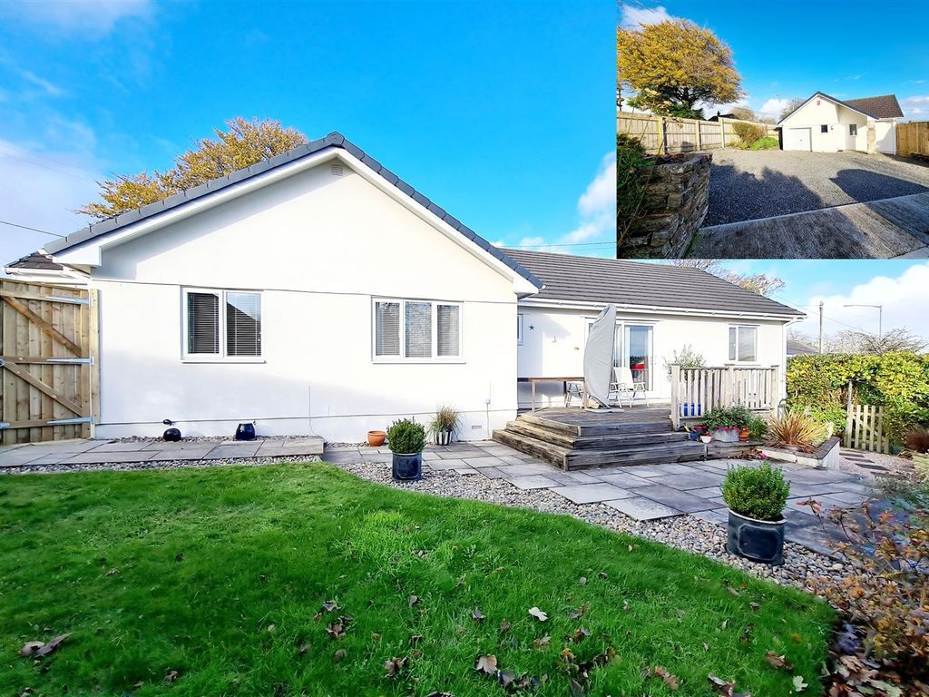 3 bed detached bungalow for sale in Drakewalls, Gunnislake PL18, £350,000
