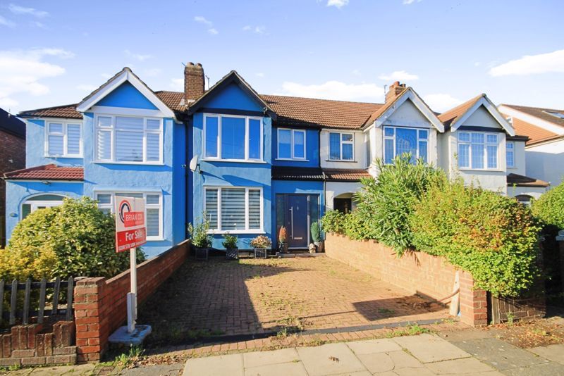 3 bed terraced house for sale in Barmouth Avenue, Perivale, Greenford UB6, £620,000