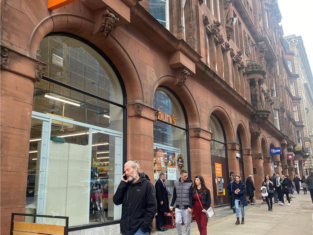 Retail premises to let in 39 Bothwell Street, Glasgow, City Of Glasgow G2, Non quoting