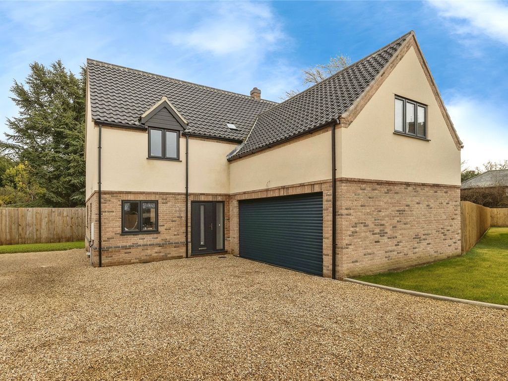 New home, 4 bed detached house for sale in Talbot Manor Gardens, Plot 4, Lynn Road, Fincham, King