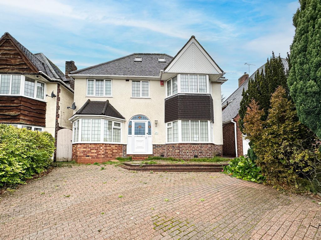 5 bed detached house for sale in Eachelhurst Road, Walmley, Sutton Coldfield B76, £600,000