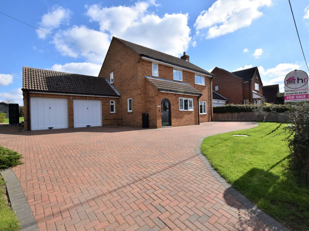 4 bed detached house for sale in Great Raveley, Huntingdon PE28, £500,000